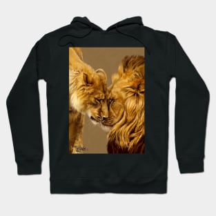 A Lion and his Lioness Hoodie